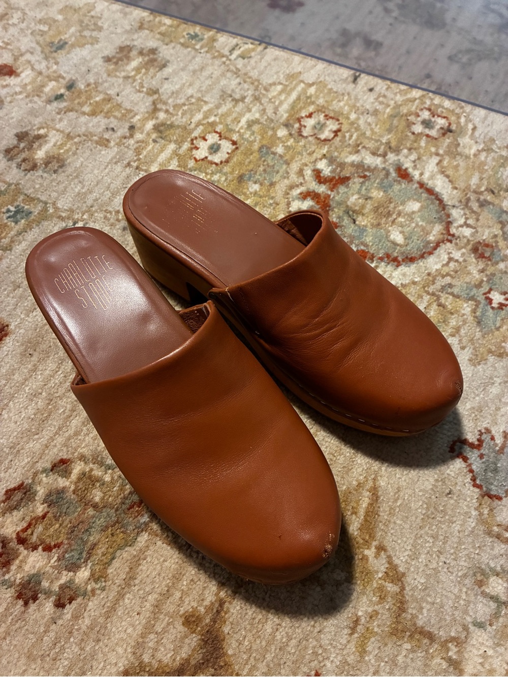 Charlotte Stone Marino Clog - Size 10